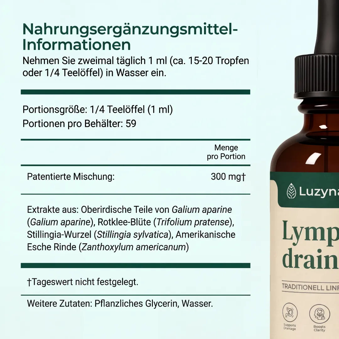 Drena+ Flüssige Lymphpflege